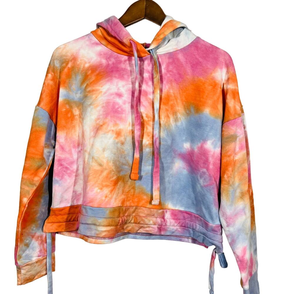 BlankNYC Tie Dye Sweatshirt Hoodie Pullover Long Sleeve - S